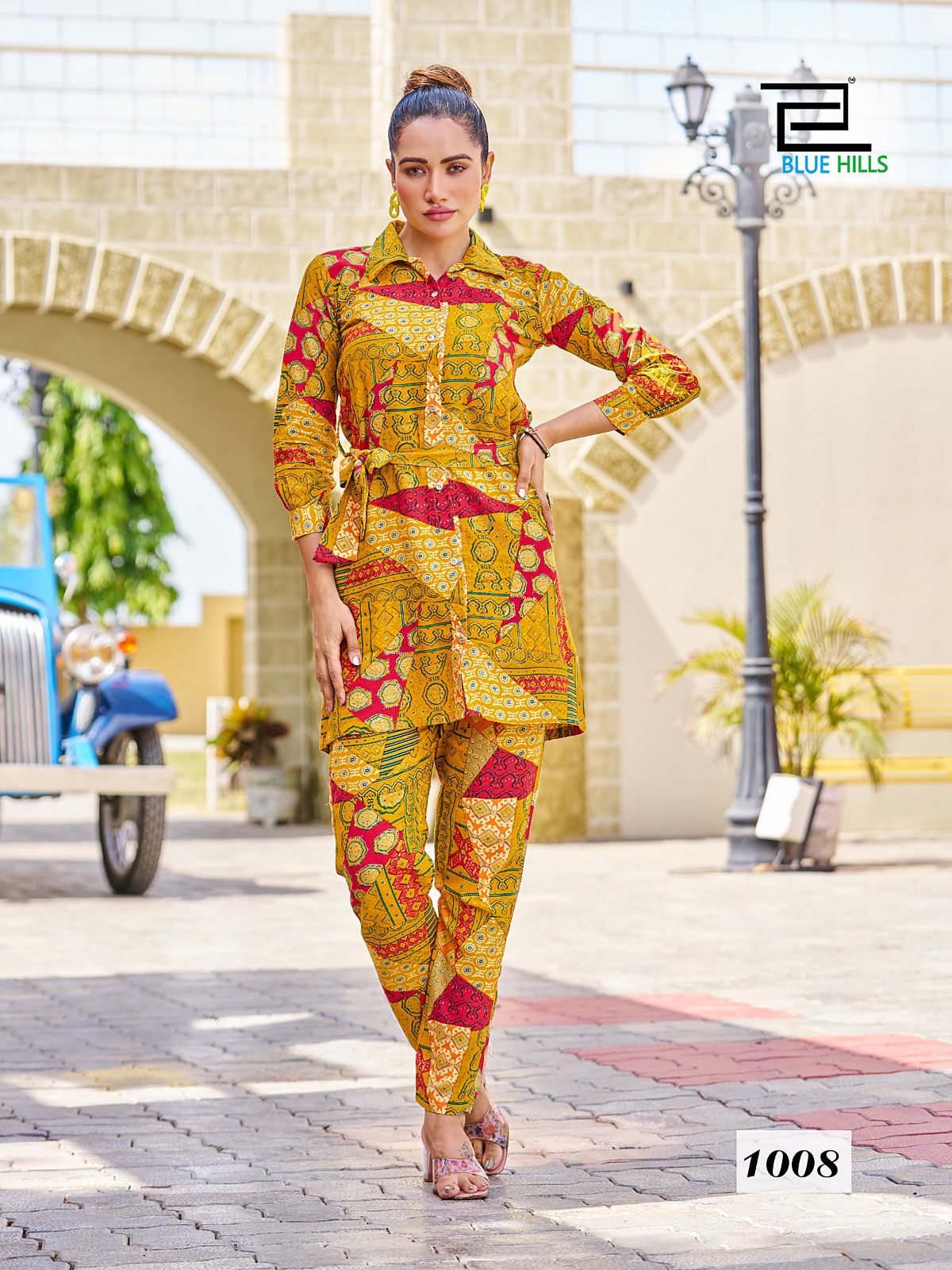Pretty Girl By Blue Hills Cord Set Kurti With Bottom Catalog
